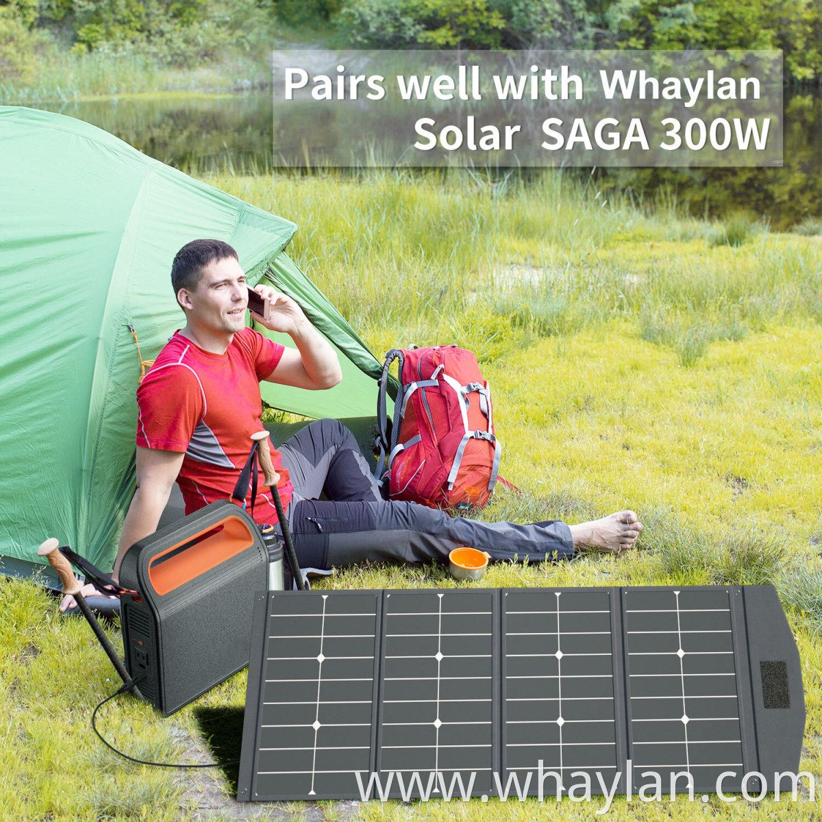 outdoor portable solar power station